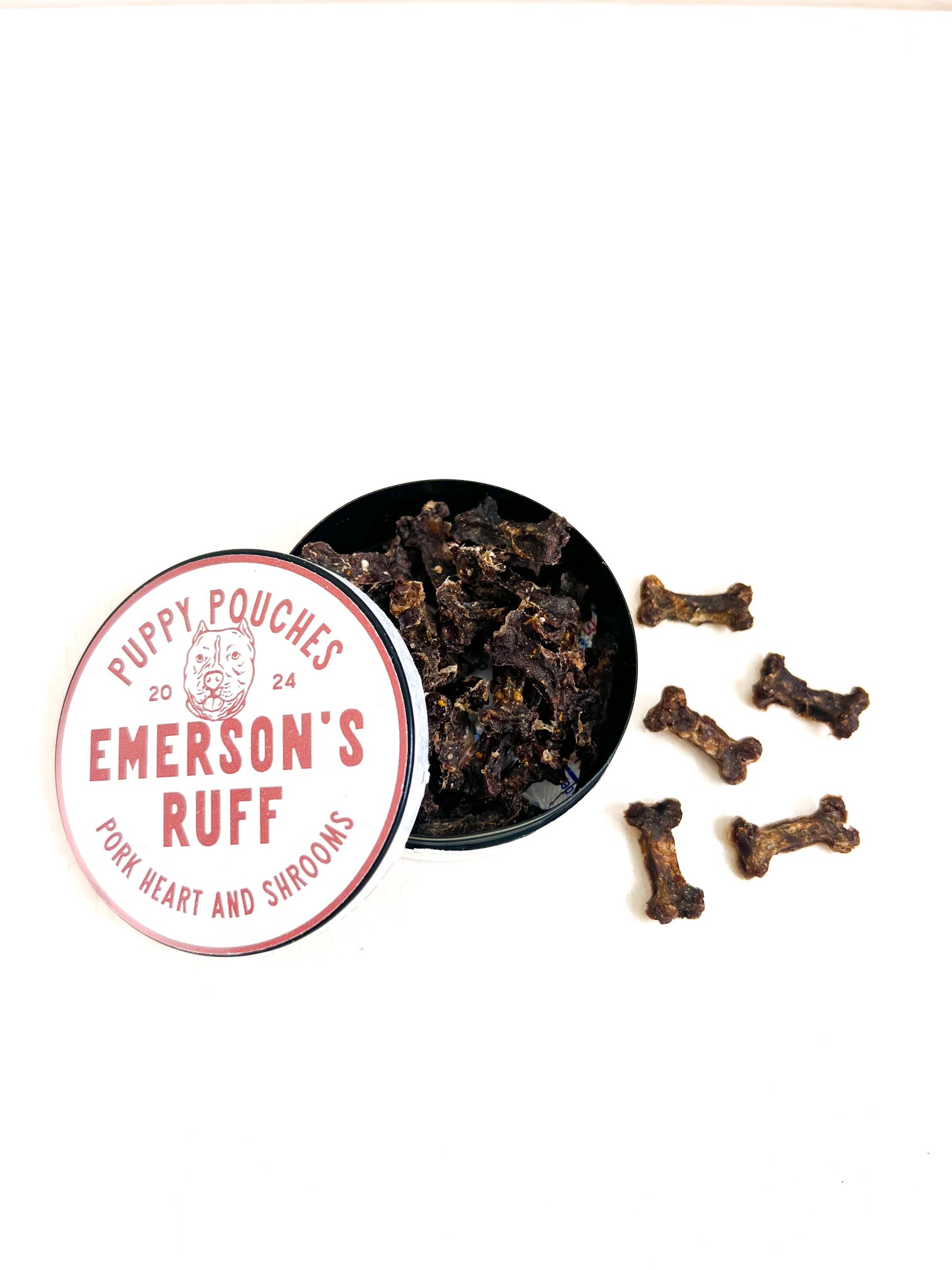 Emerson's Ruff Puppy Pouches- PORK HEART & SHROOMS