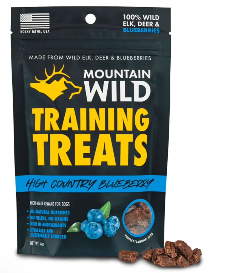 Mountain Wild- High Country Blueberry Training Treats (4oz, 8oz)
