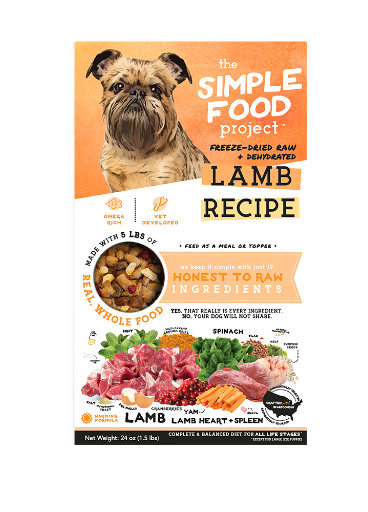 The Simple Food Project - Lamb Recipe (for dogs)