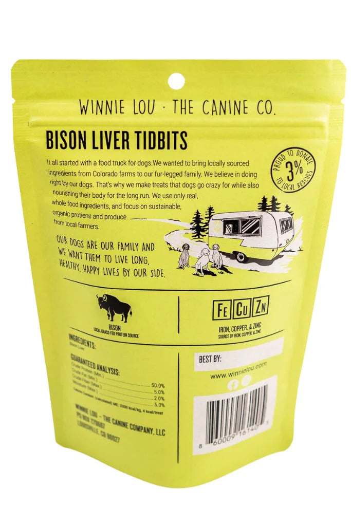 Winnie Lou Bison Liver Training Tidbits