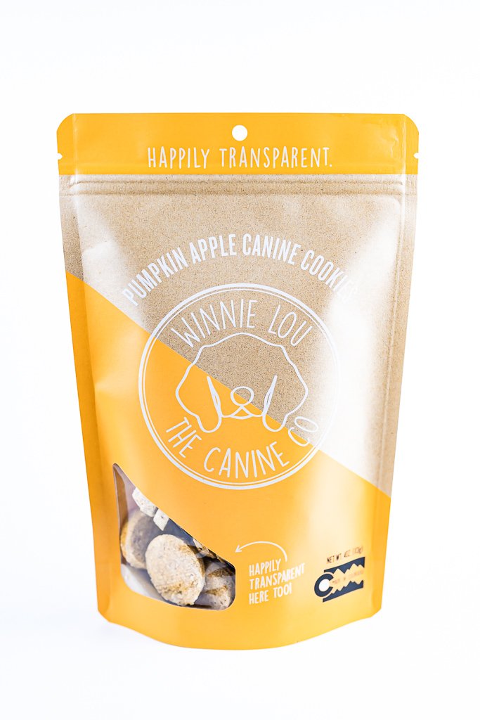 Winnie Lou Pumpkin Apple Canine Cookies