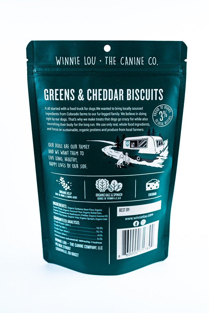 Winnie Lou Greens & Cheddar Pretzels