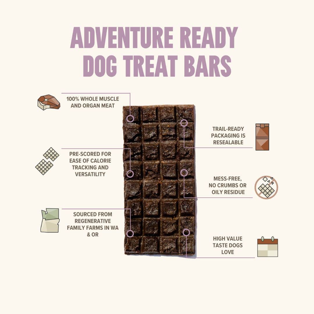 RYŌKEN INSTINCT - Lamb Treat & Snack Bar for Active Dogs - Energy & Recovery
