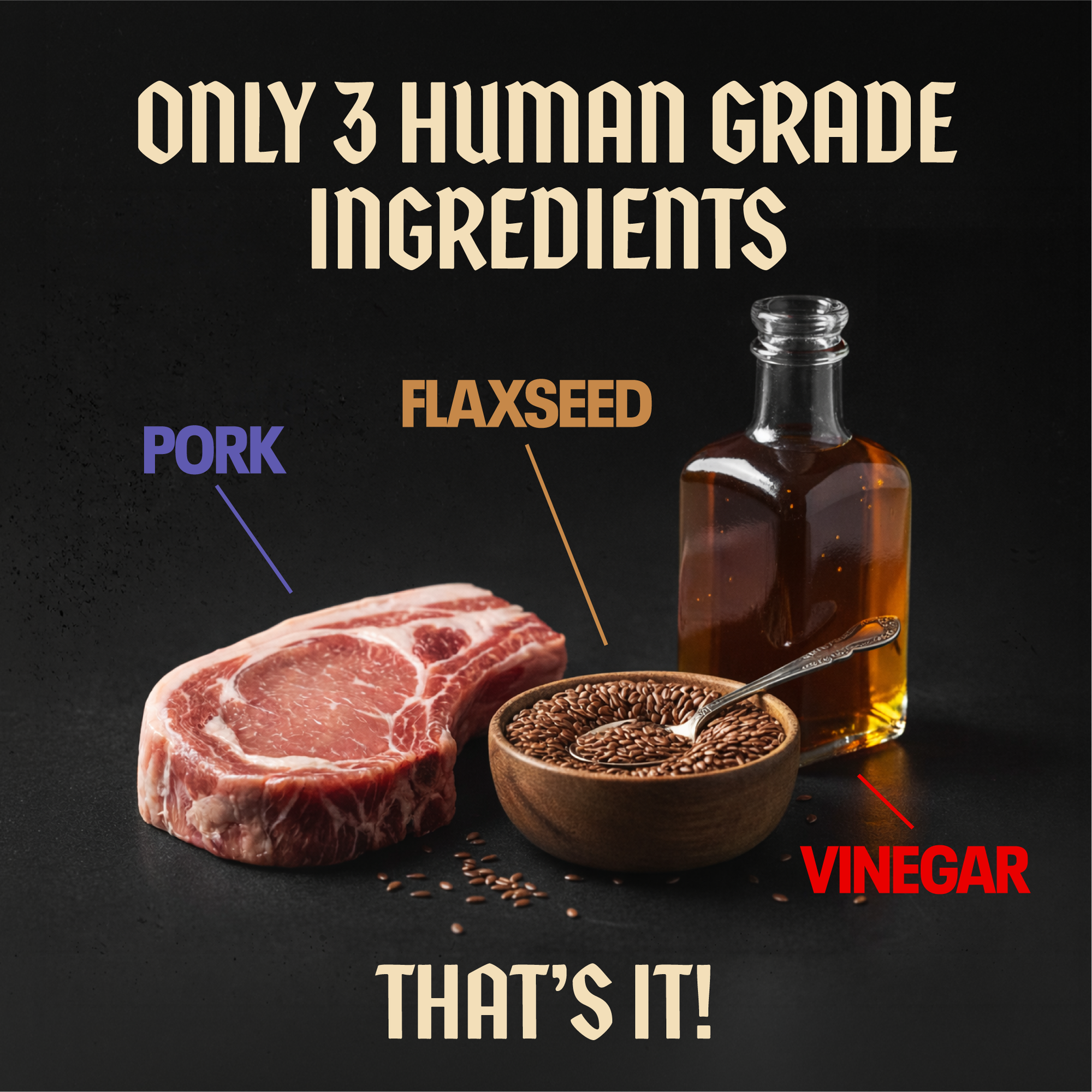 Rare Breed - 4.5oz Pork Tender Meat Cuts