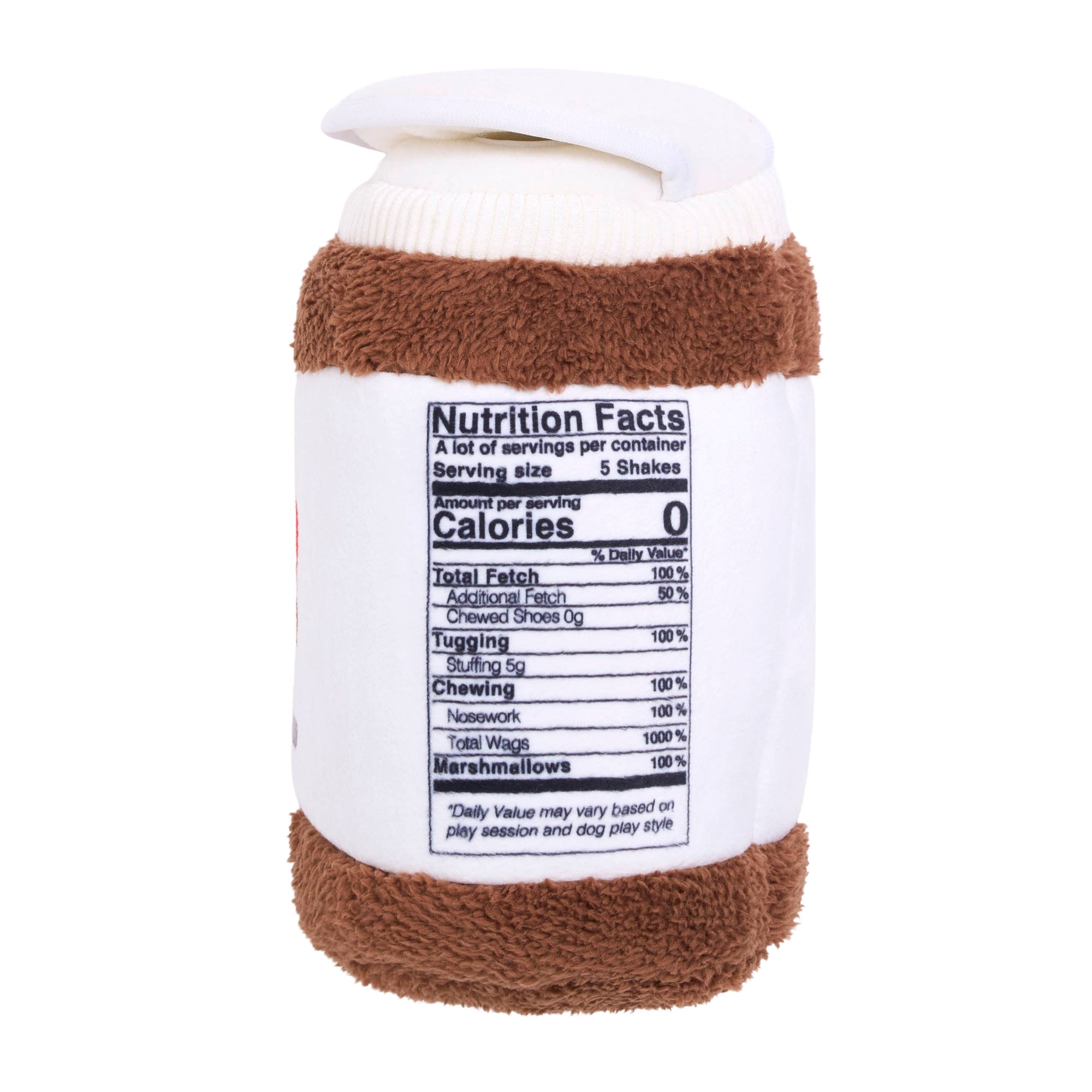 ZippyPaws - Bungee Burrow - Chocolate Spread Jar