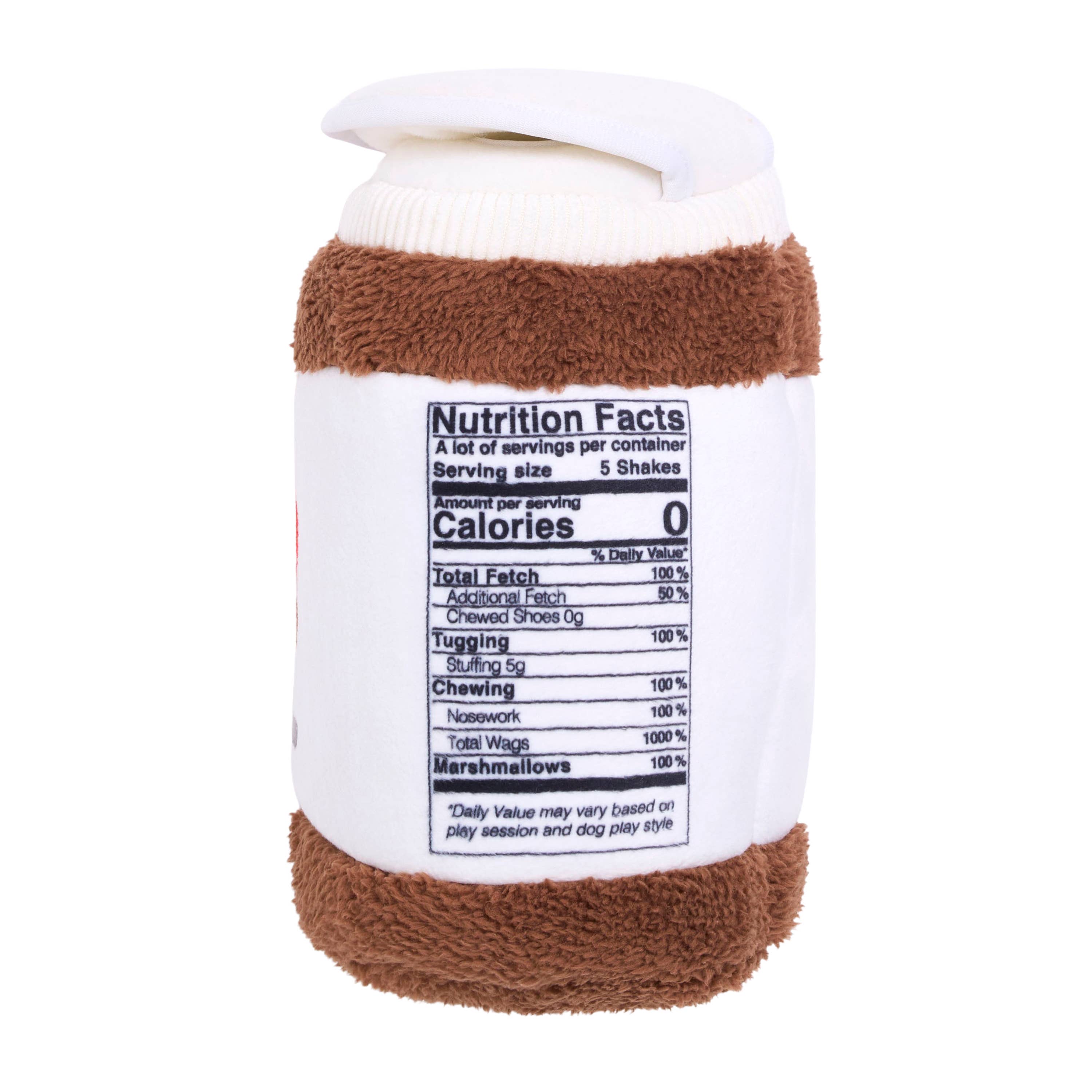 ZippyPaws - Bungee Burrow - Chocolate Spread Jar