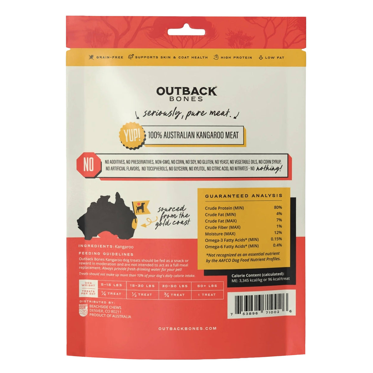 Outback Bones | Kangaroo Kanga Bites (7 oz)