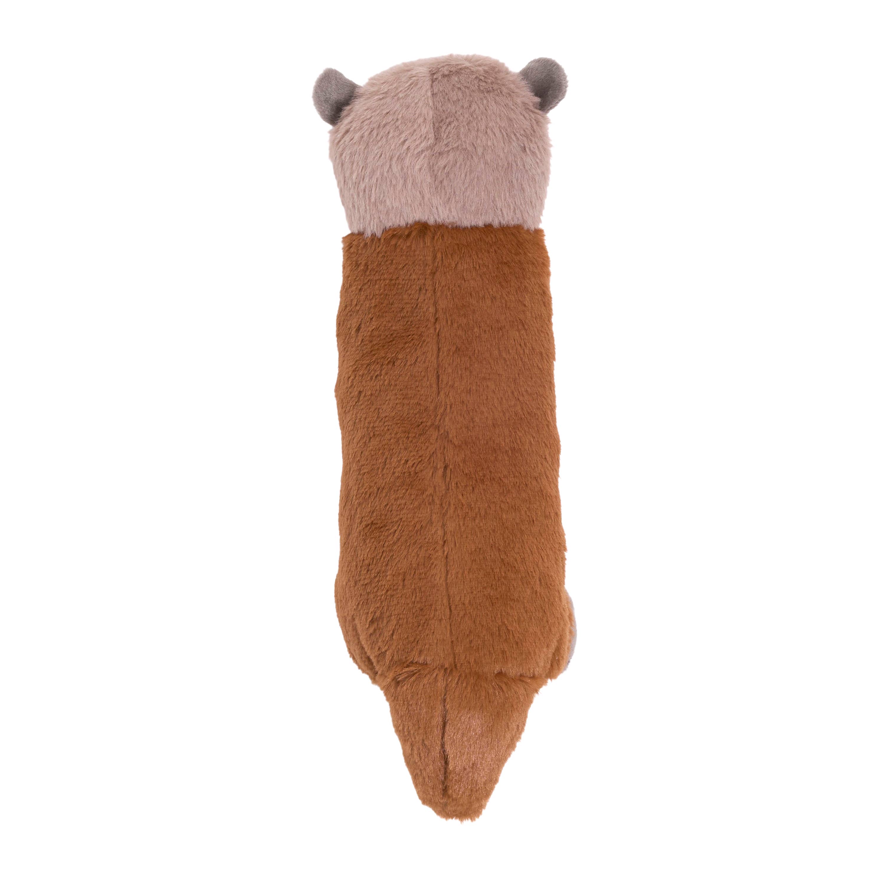 ZippyPaws - Snooziez with Shhhqueaker - Otter - Silent Dog Toy