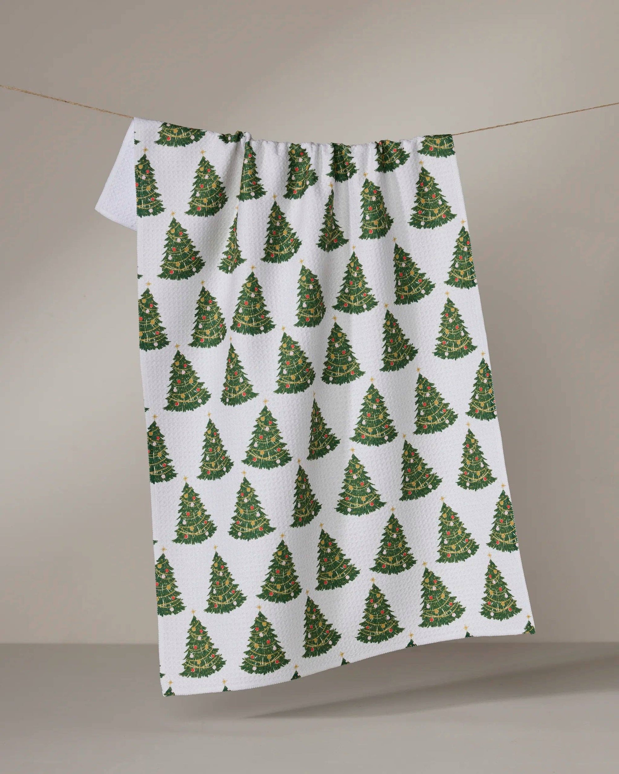 Geometry - Decked Out Tea Towel