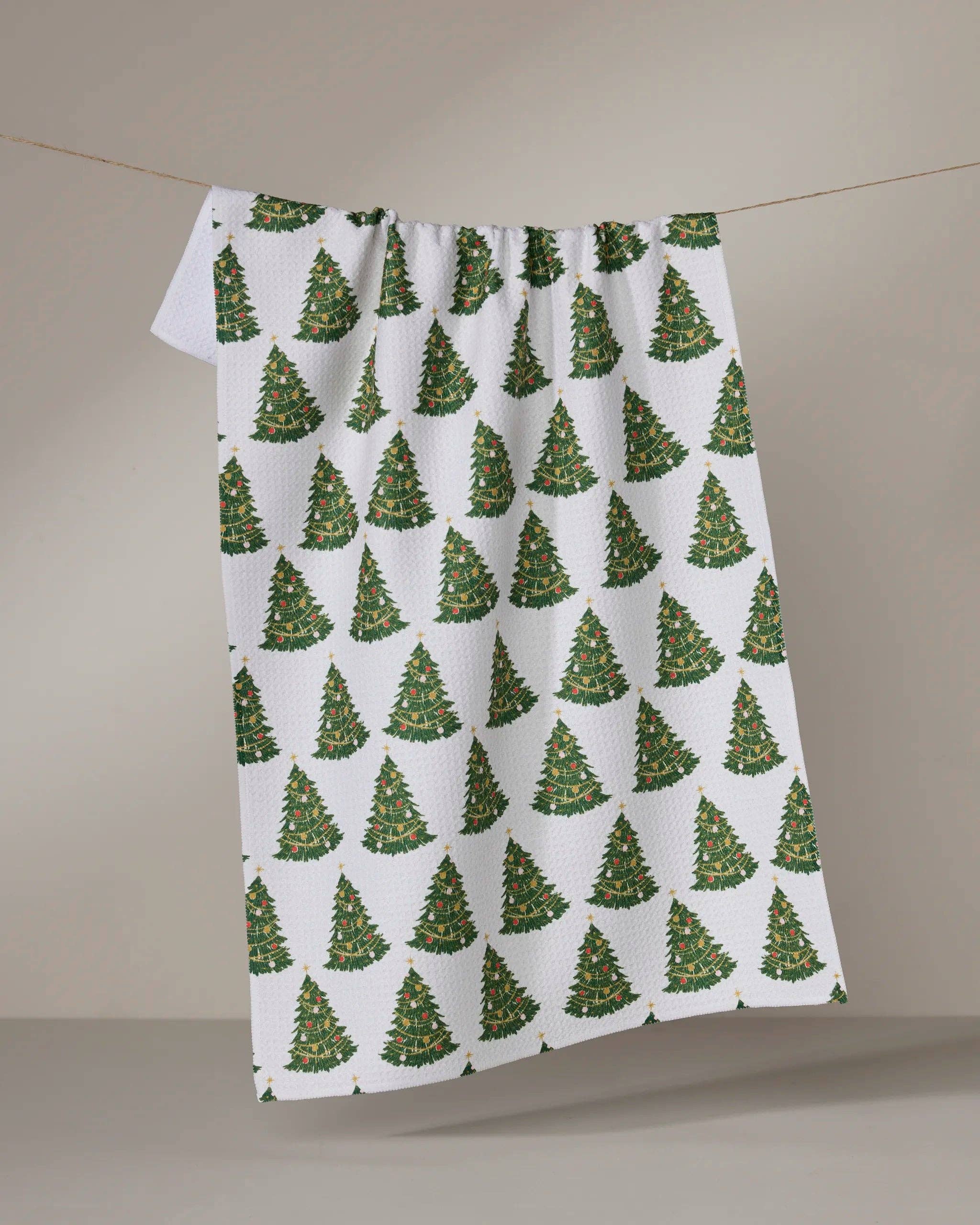 Geometry - Decked Out Tea Towel