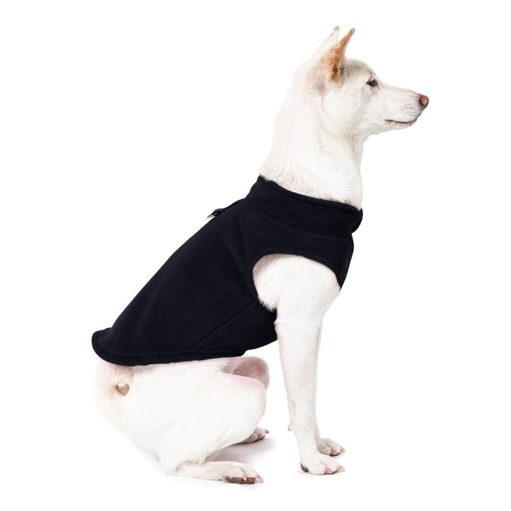 Gooby - #72106 Fleece Vest: Pumpkin / Medium