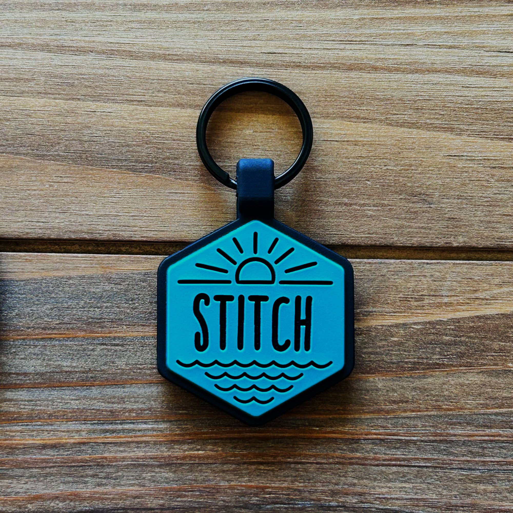 Besties Pets - Salt and Sun Silicone Dog ID Tag: Sage