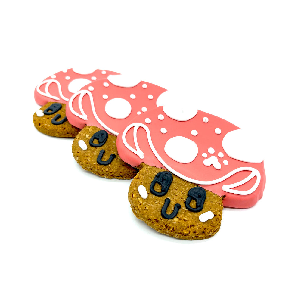 Furry Belly Bake Shop - Happy Mushroom Crunchy Oat Cookie