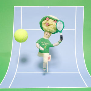 the furryfolks - Tennis Hooman Nosework Toy