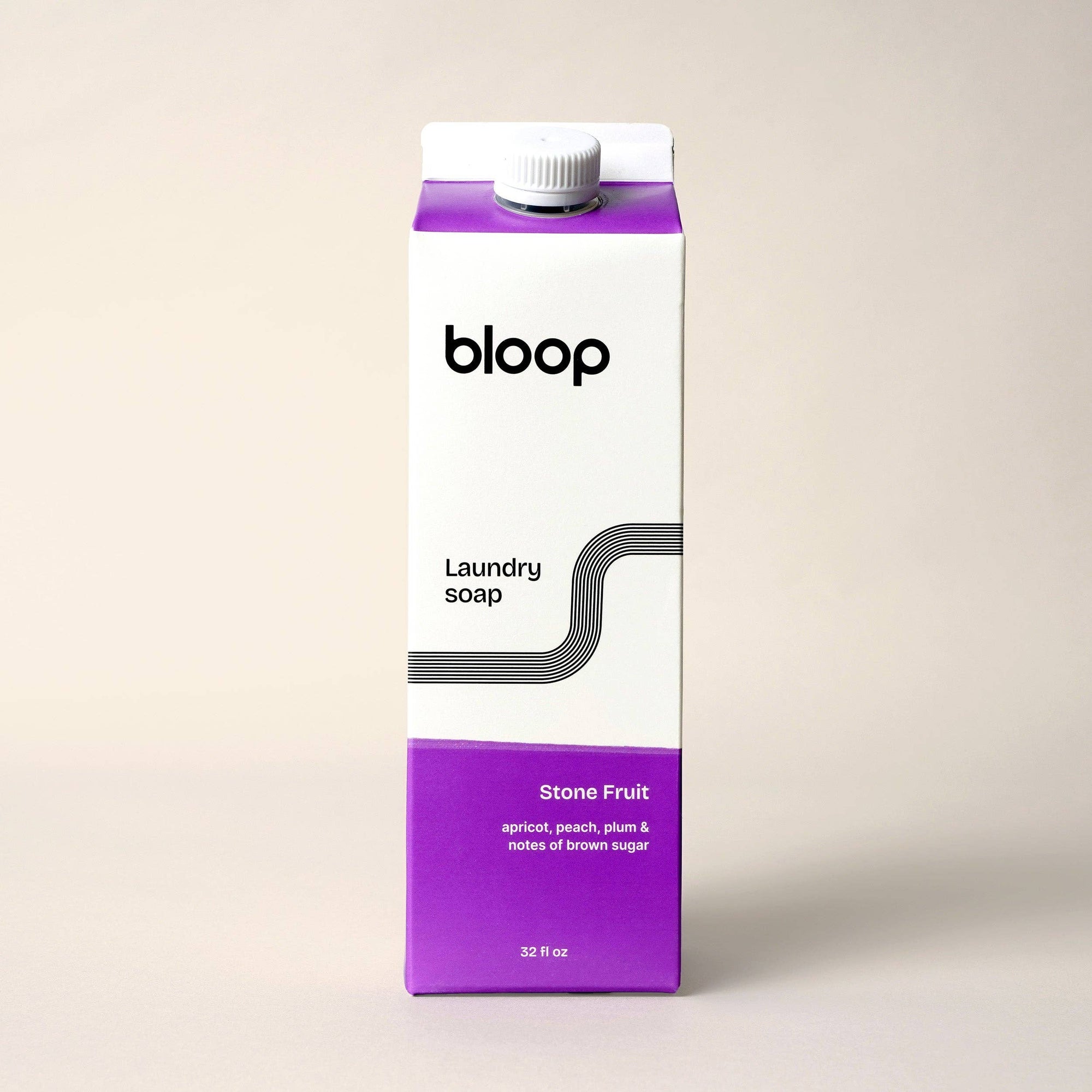 Bloop - Stone Fruit Natural Laundry Soap: 32 oz Carton