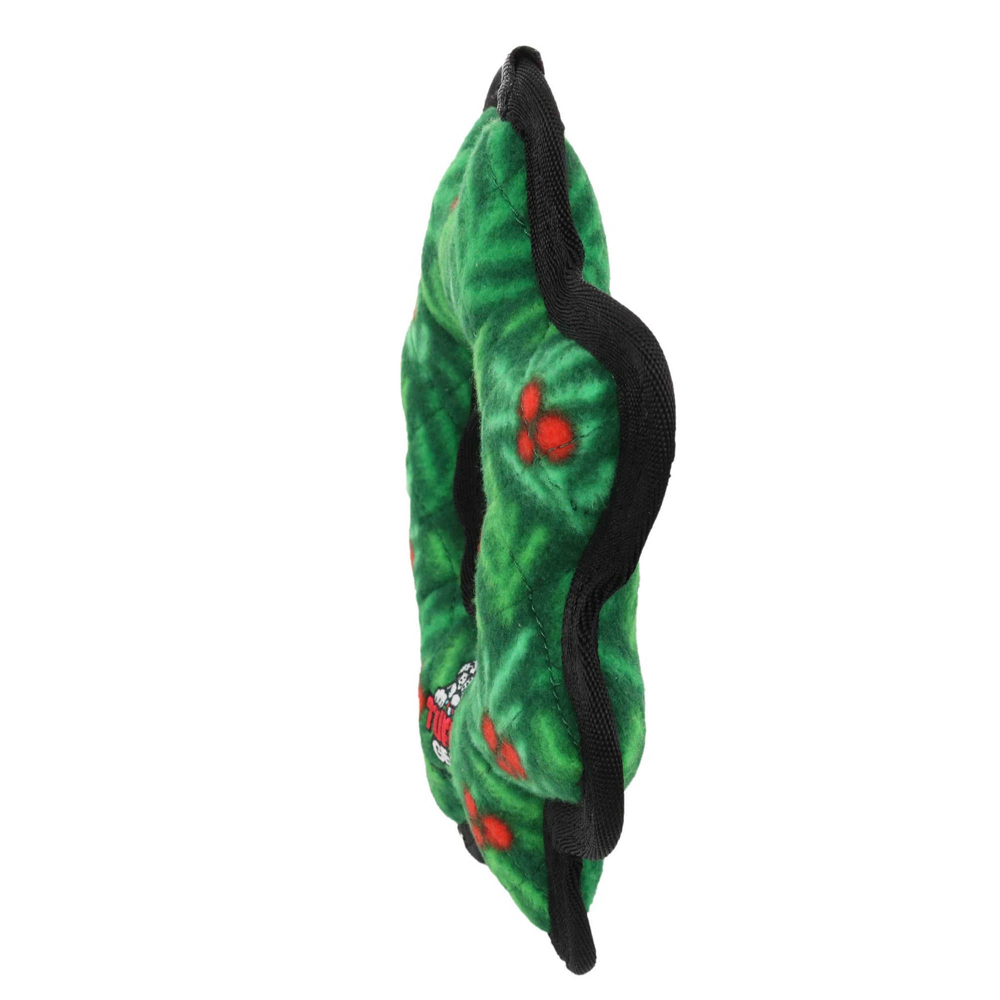 Tuffy Dog Toys - VIP Products - Tuffy Holiday Medium Gear Ring Wreath, Durable Dog Toy