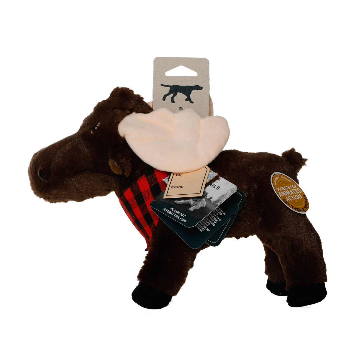 Tall Tails | Animated Moose Dog Toy