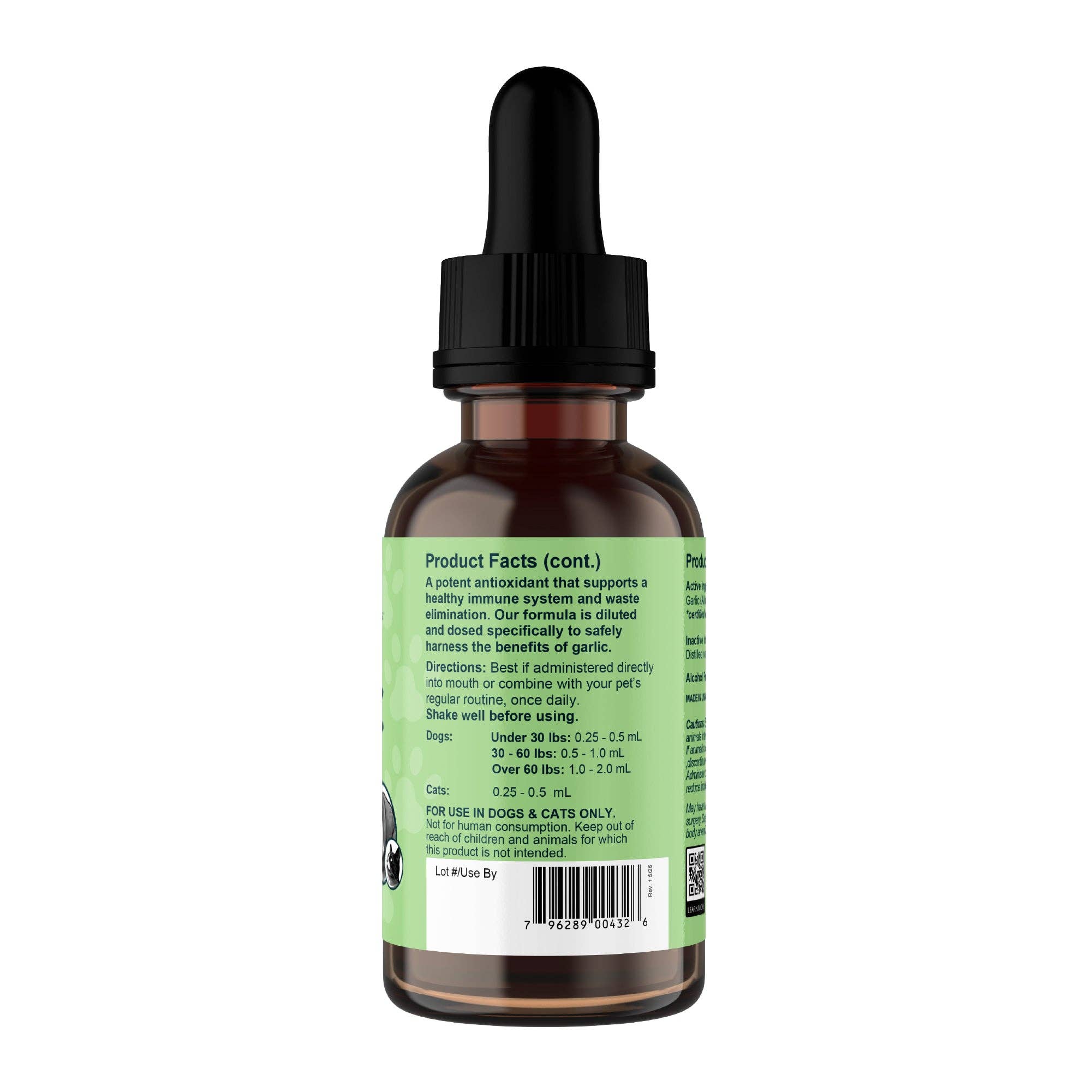 Animal Essentials - Garlic Single Herb Tonic | Antioxidant Protection: 1oz