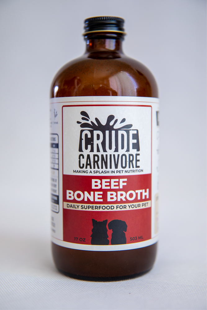 Crude Carnivore - 16oz Beef Bone Broth