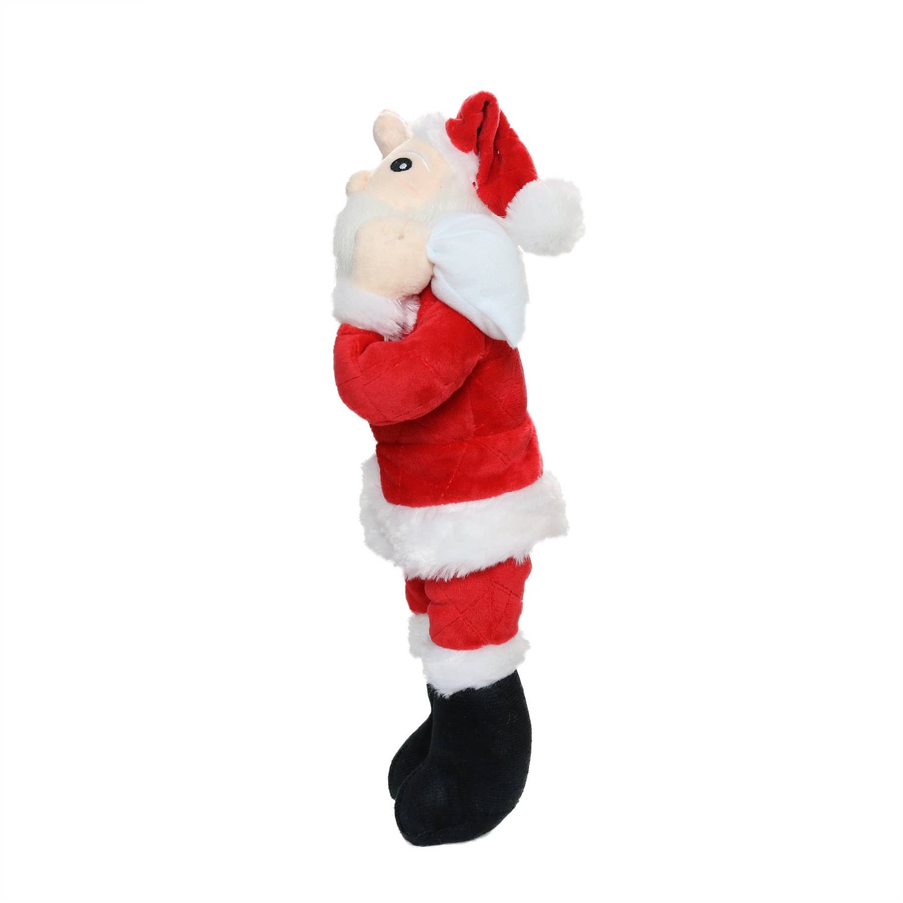Tuffy Dog Toys - VIP Products - Mighty Arctic Santa - Christmas, Plush, Squeaky Dog Toy