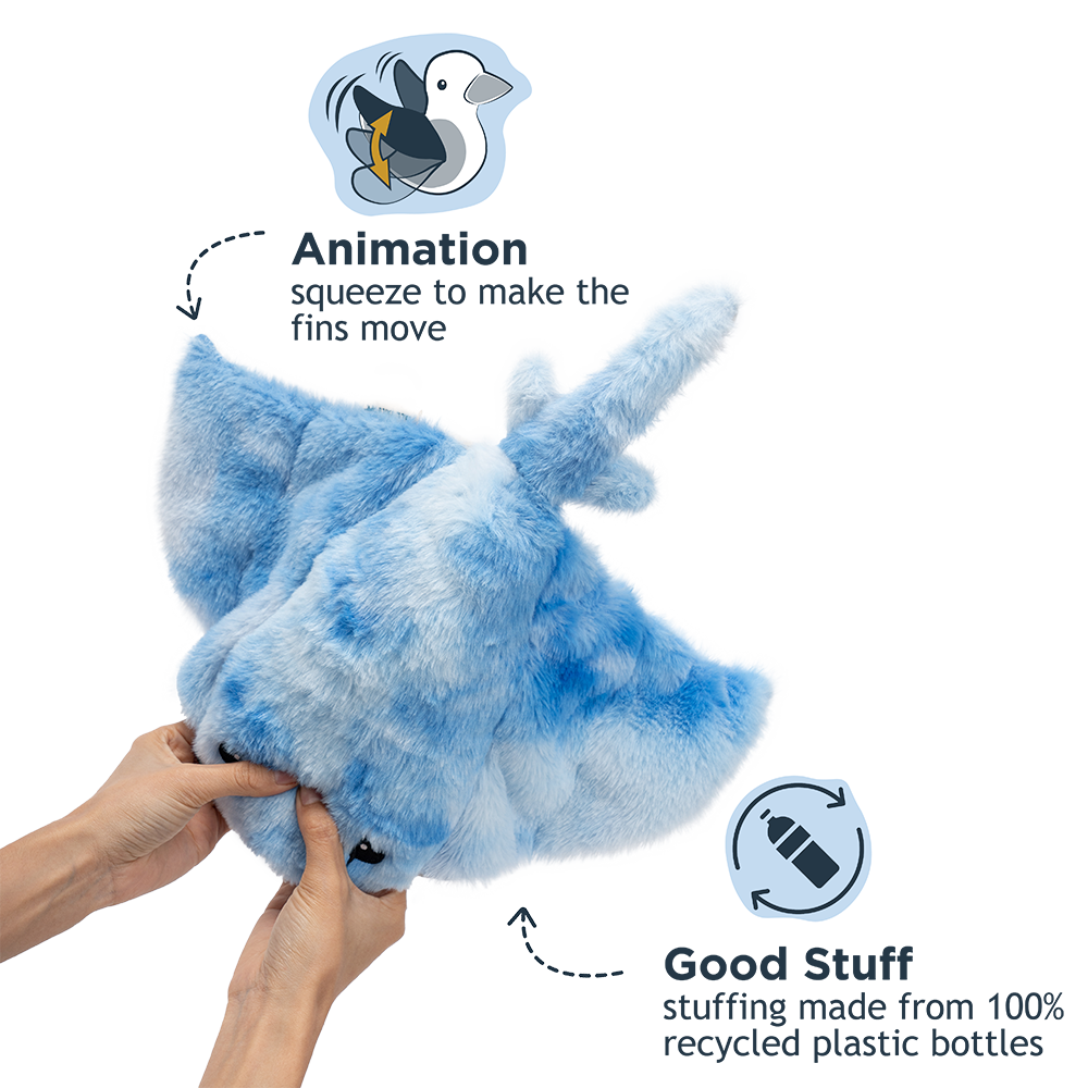 Tall Tails - Animated Manta Ray Dog Toy