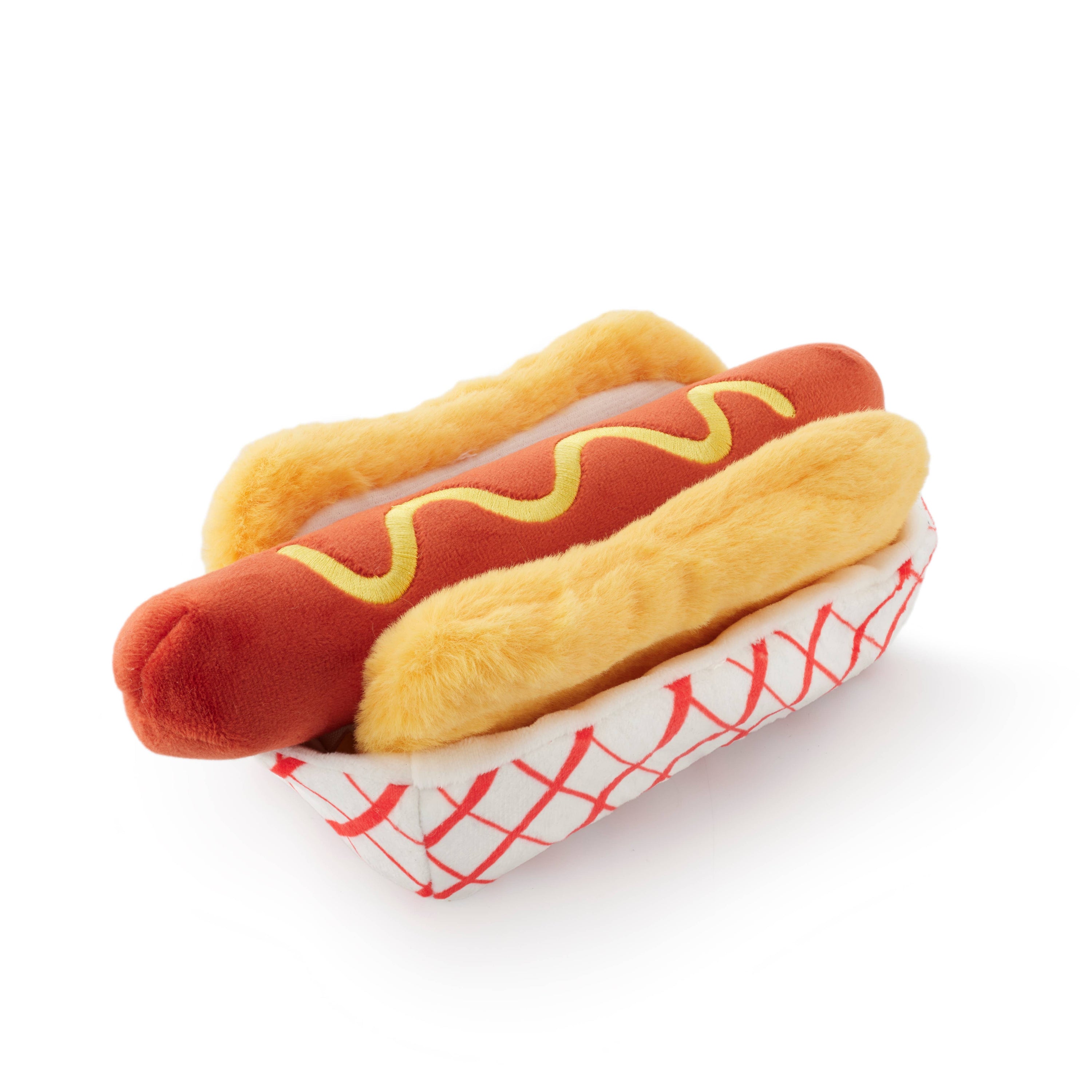 The Foggy Dog - Hot Dog Interactive Snuffle Dog Toy