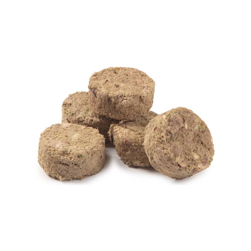 
                  
                    Side By Side - Freeze Dried Raw Cooling Duck Mini Patties
                  
                