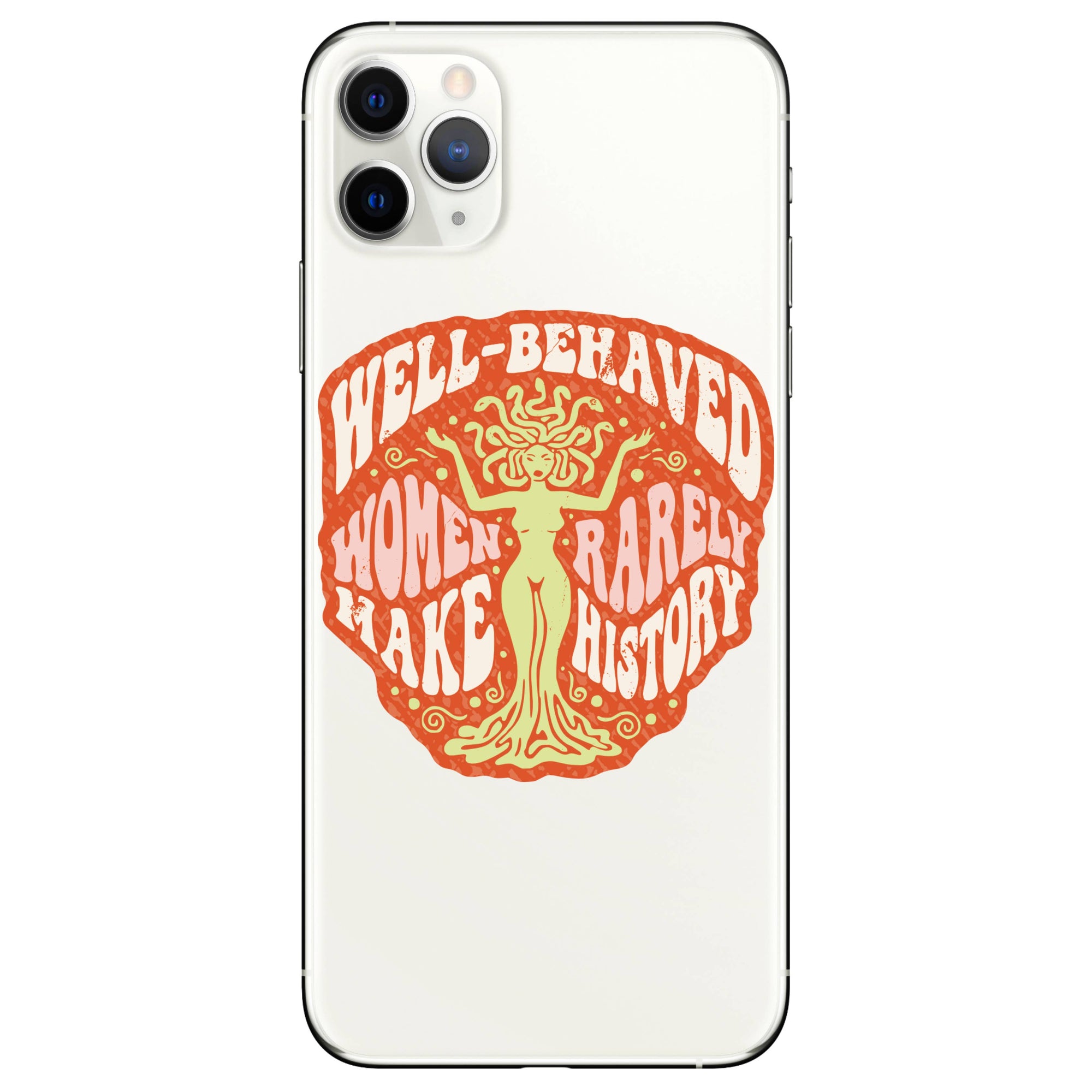 Juju and Moxie - Well Behaved Women History Medusa High Quality Vinyl Sticker