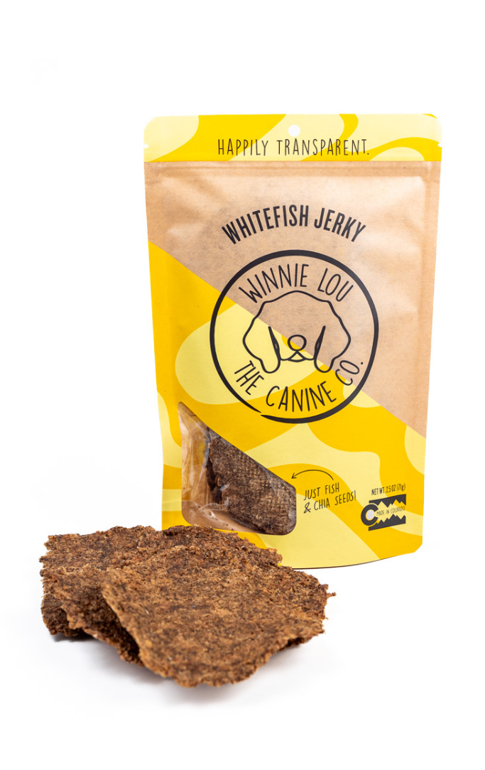 Winnie Lou- Whitefish Jerky (2.5oz)