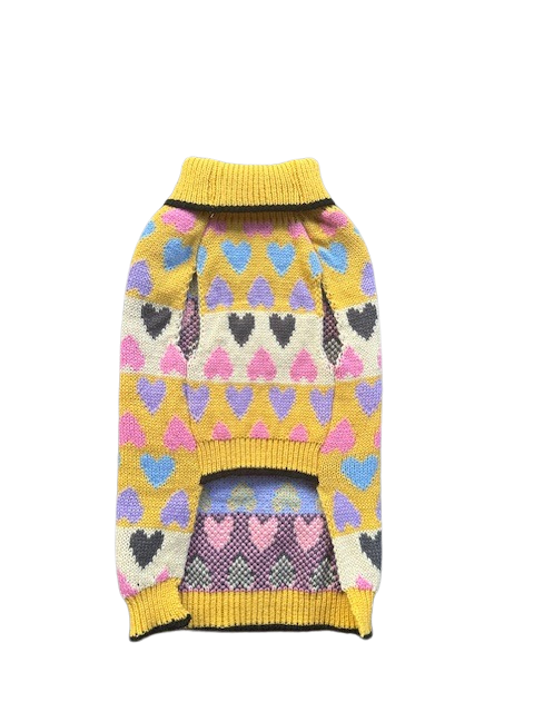 Finnegan’s Standard Goods - Butter Valentine Sweater: Xlarge