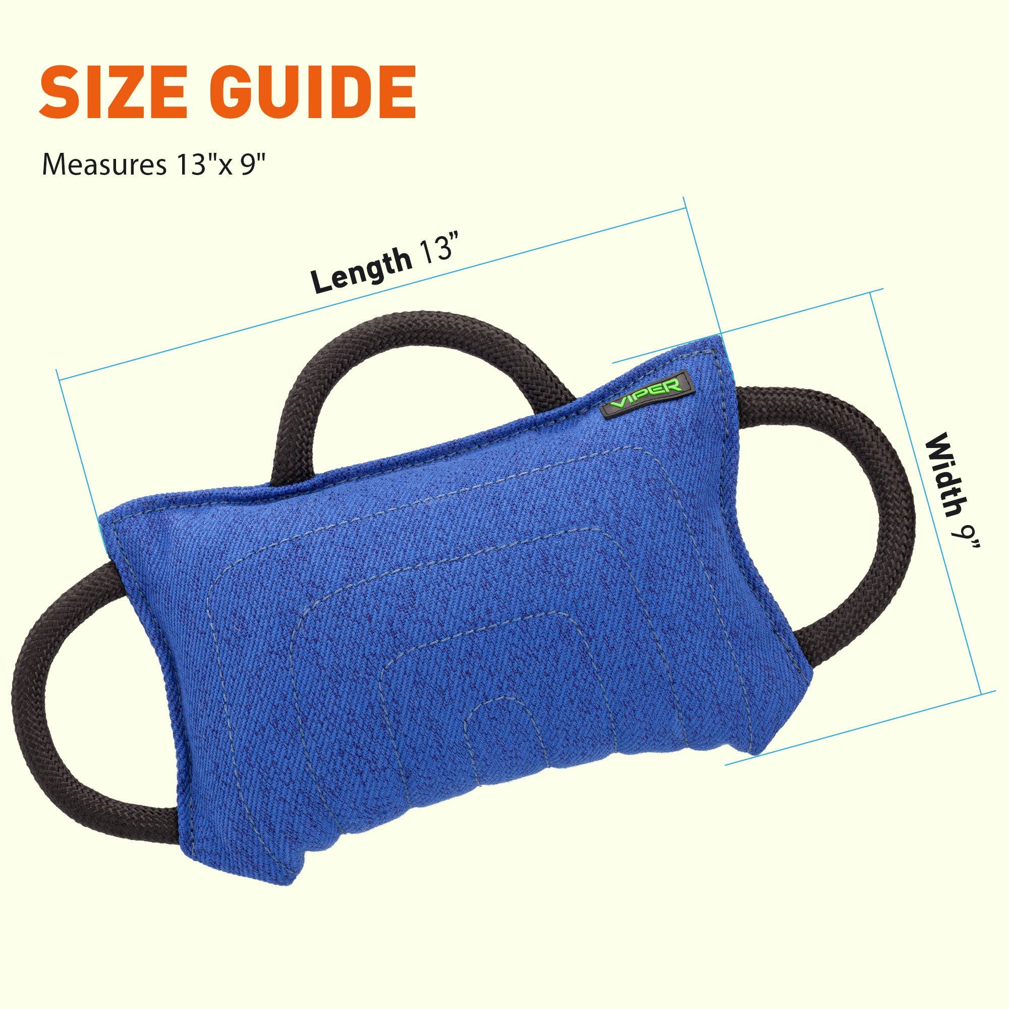 Dogline - Viper French Linen Classic Dog Bite Pillow