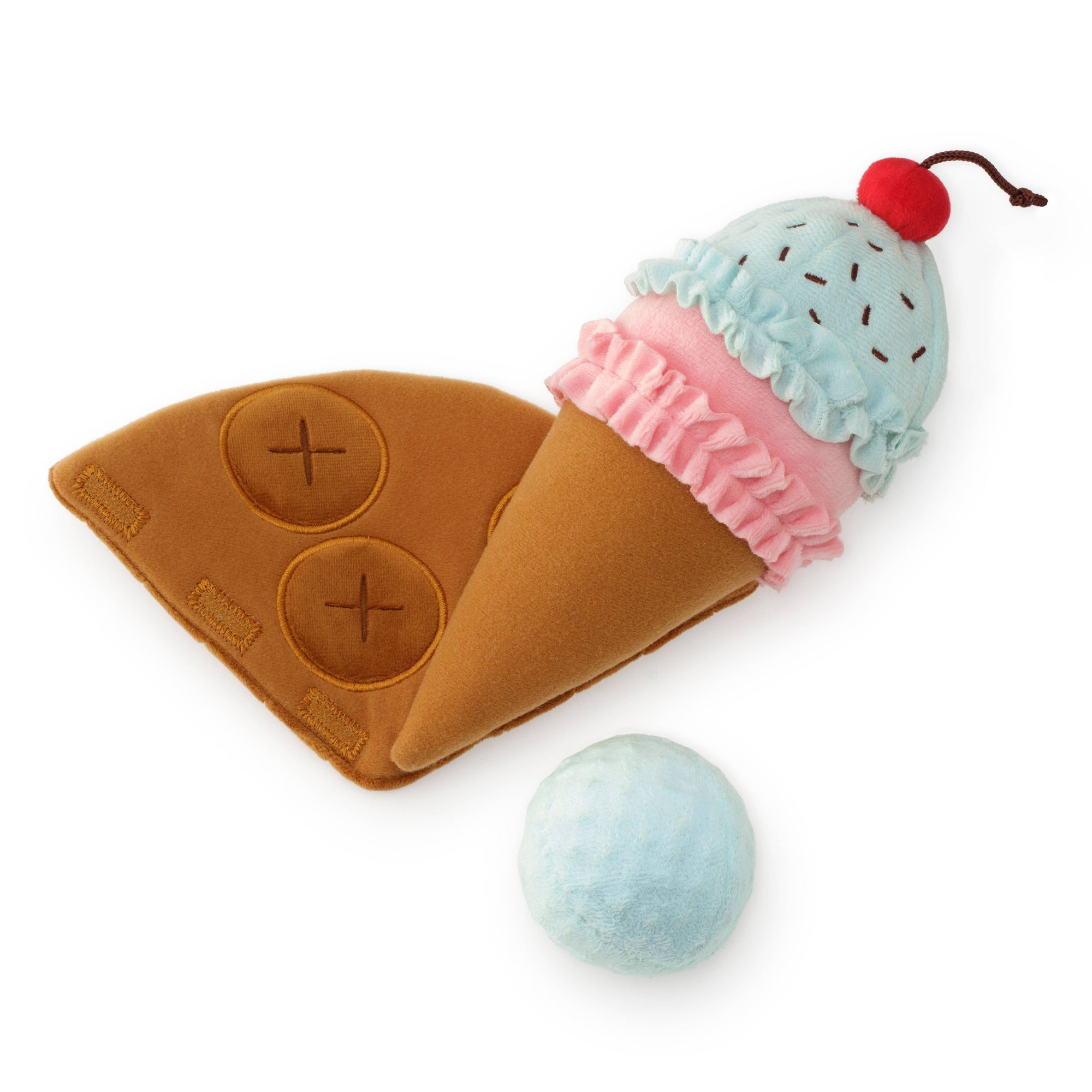 The Foggy Dog - Ice Cream Interactive 2-in-1 Bounce Dog Toy