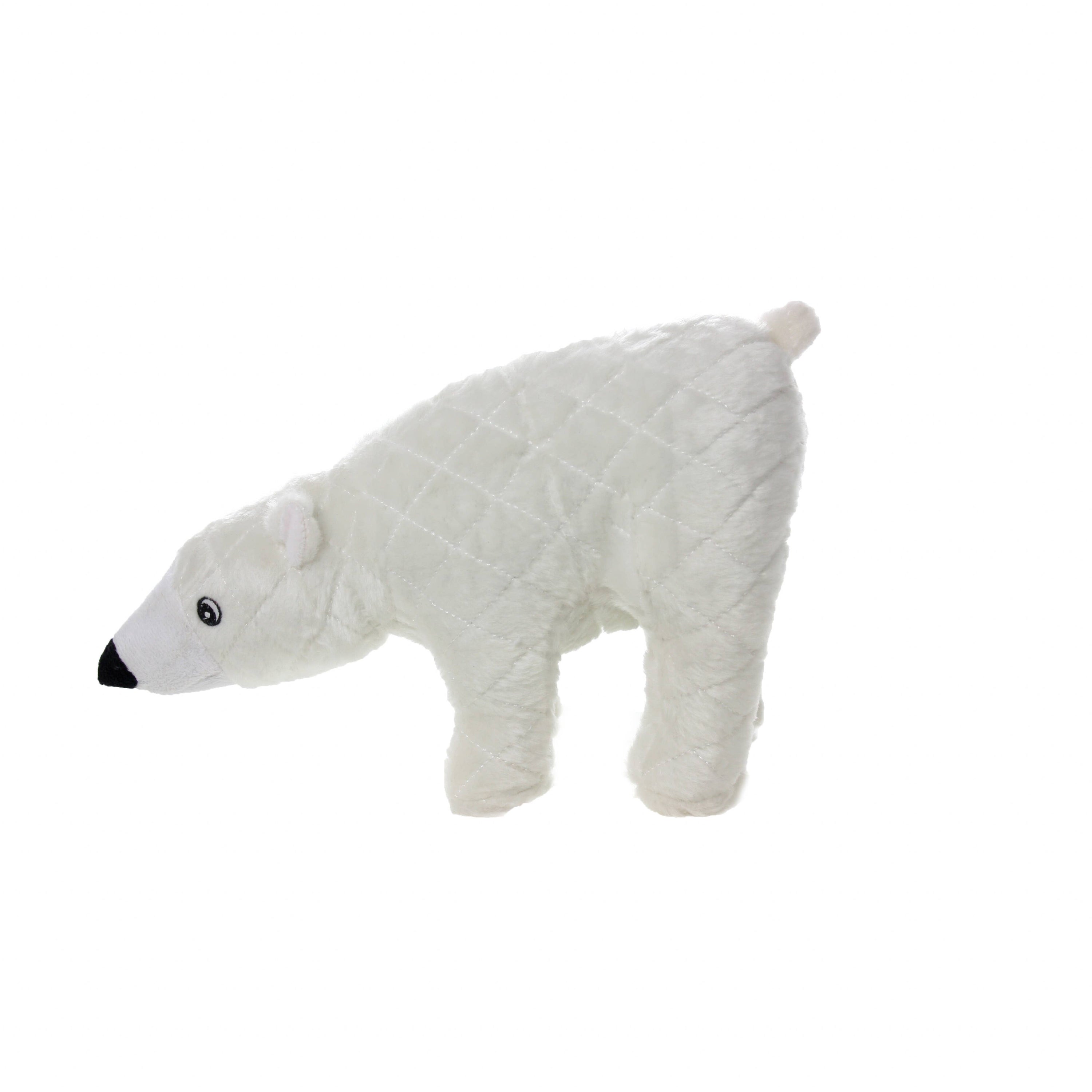 Tuffy Dog Toys - VIP Products - Mighty Arctic Polar Bear, Plush, Squeaky Dog Toy