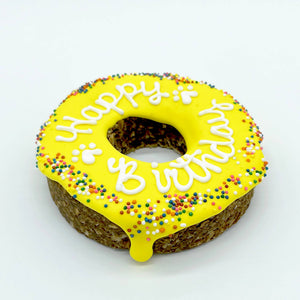 Furry Belly Bake Shop - Donut Birthday Chewy Oat Cake: Orange