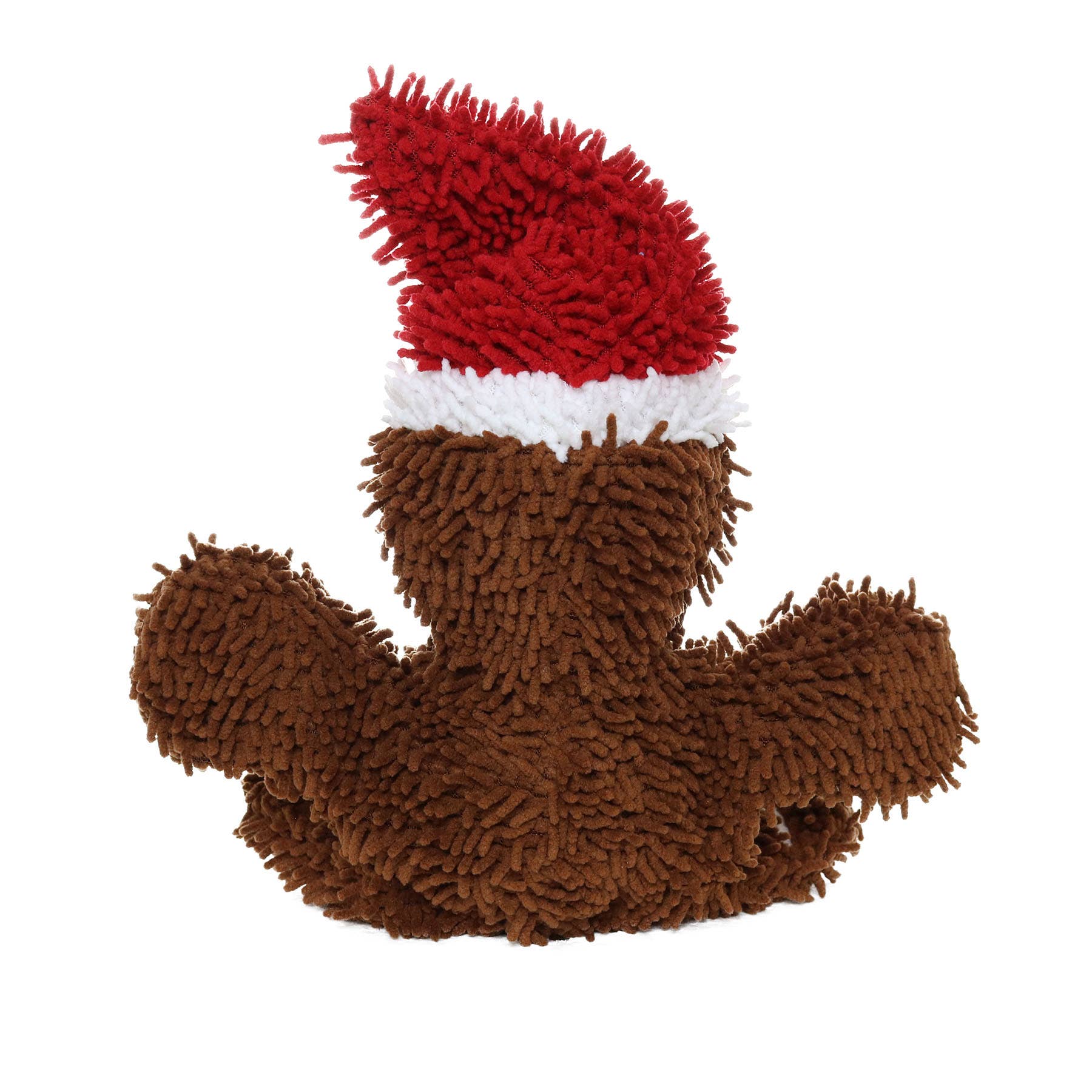 Tuffy Dog Toys - VIP Products - Mighty Microfiber Ball Gingerbread Man, Christmas Dog Toy