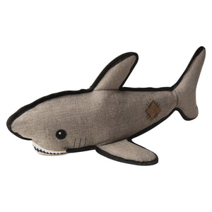 Pet Palette Distribution - SnugArooz Saul the Shark w/ Rubber Spikey Ball Dog Toy 19"