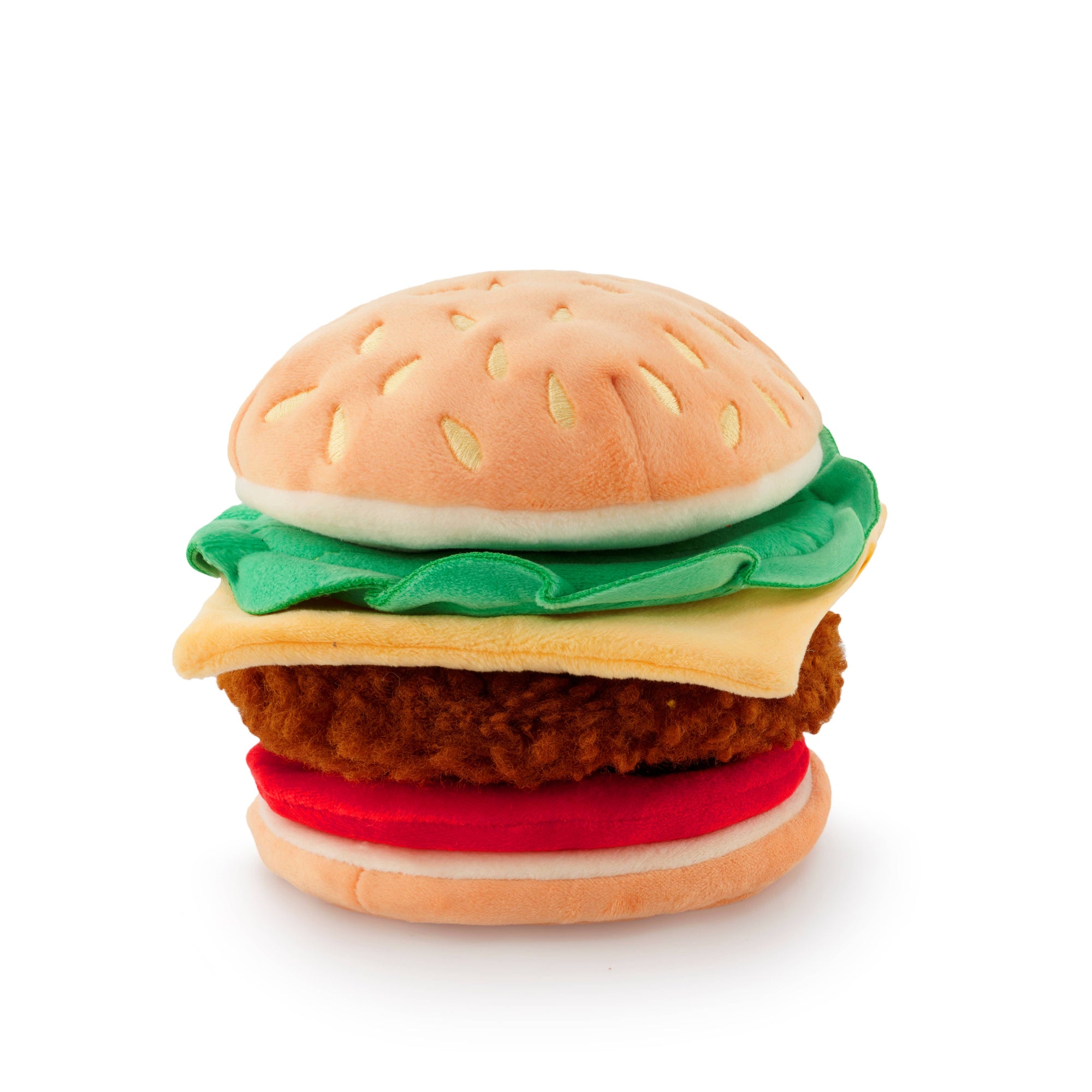 The Foggy Dog - Cheeseburger Interactive Snuffle Dog Toy