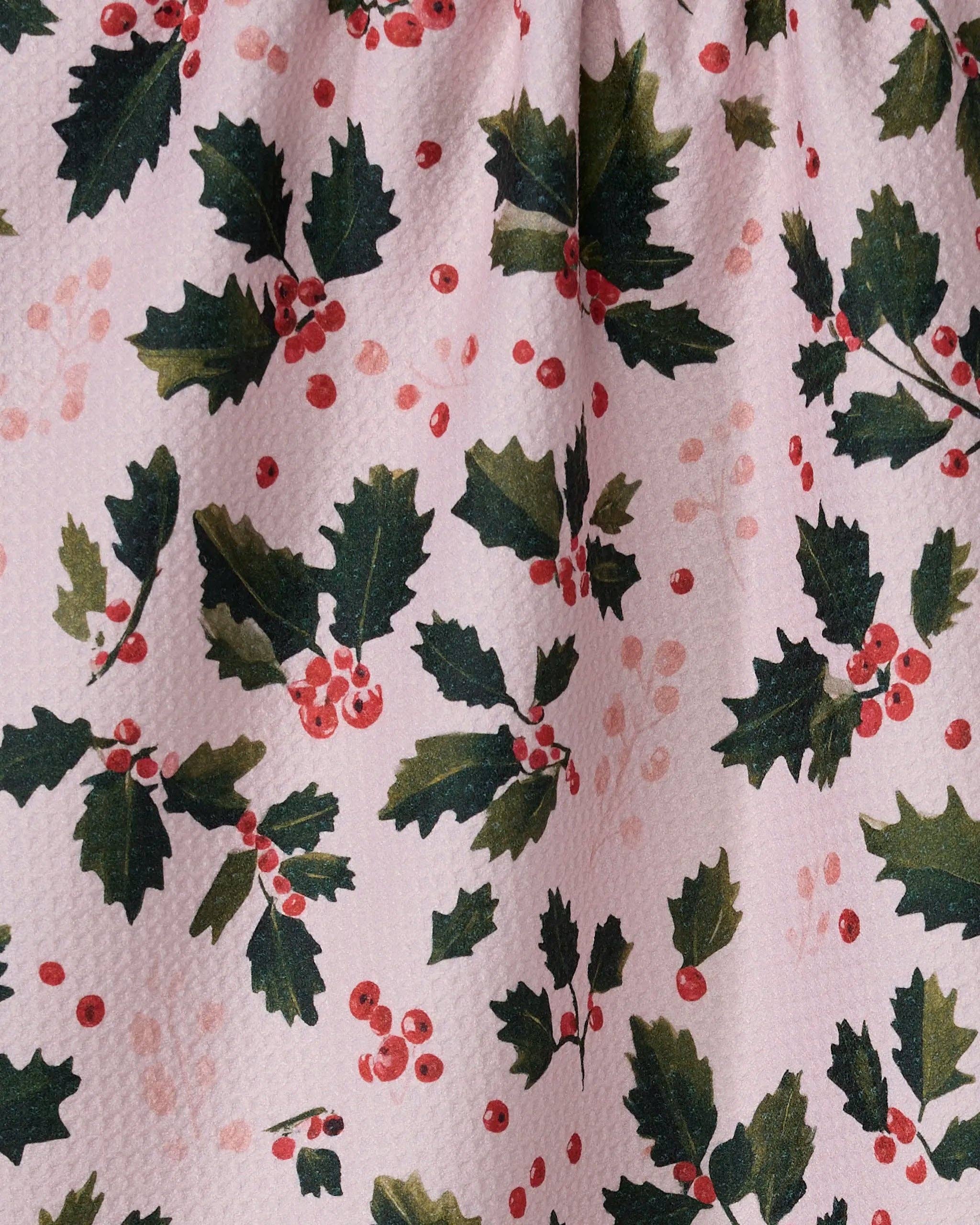 Geometry - Blushberry Tea Towel