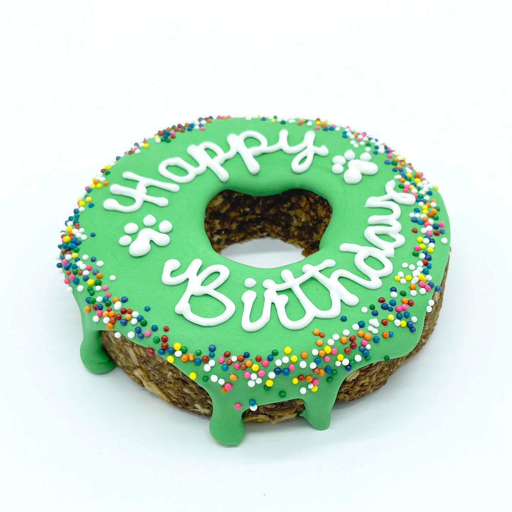 Furry Belly Bake Shop - Donut Birthday Chewy Oat Cake: Orange