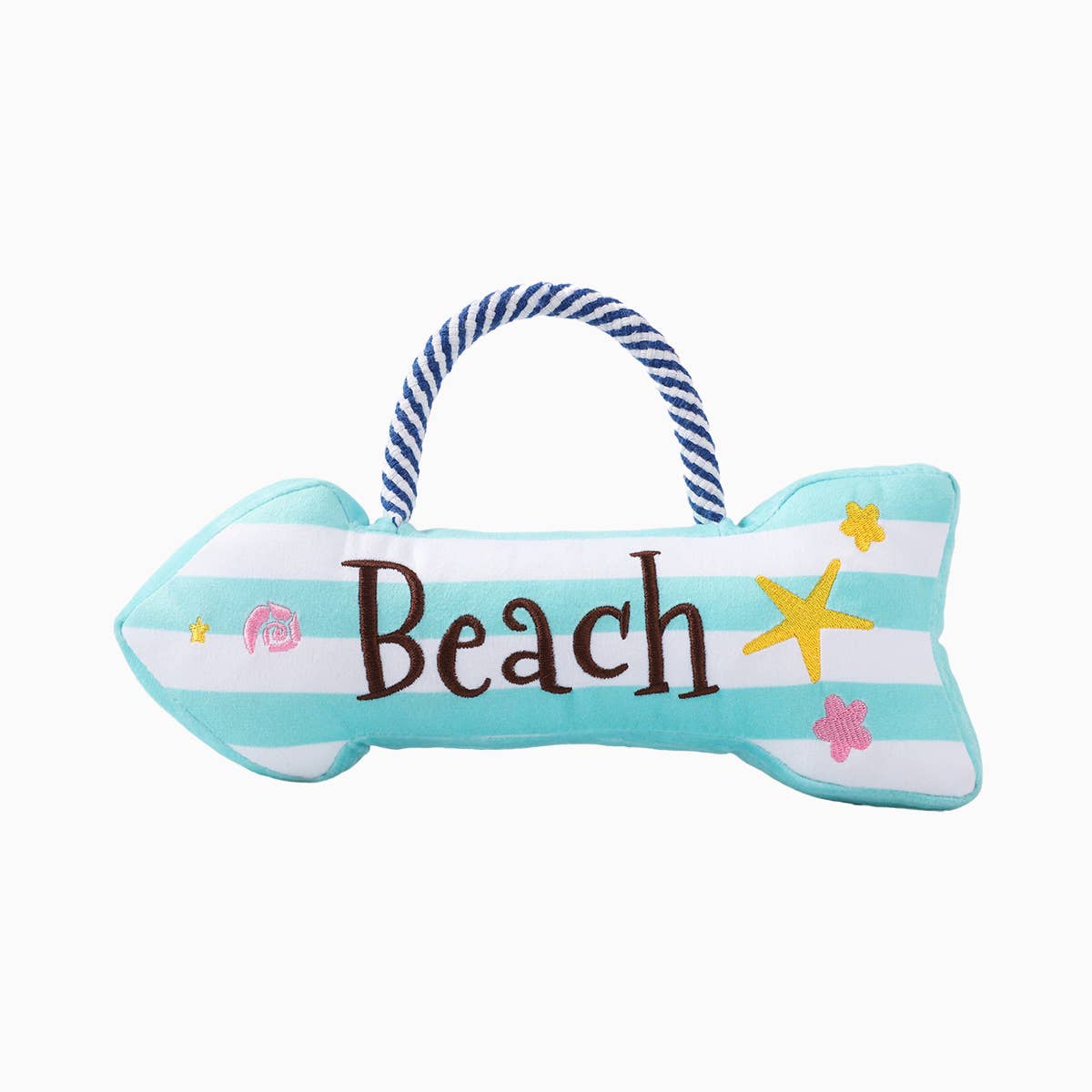 Hugsmart Products Inc- Beach Daze Beach Sign Dog Rope Toy