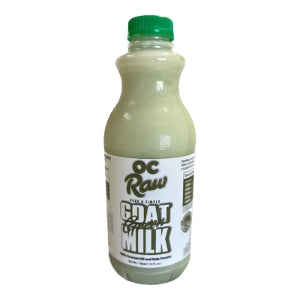 OC Raw- Green Goat Milk (1 Quart)