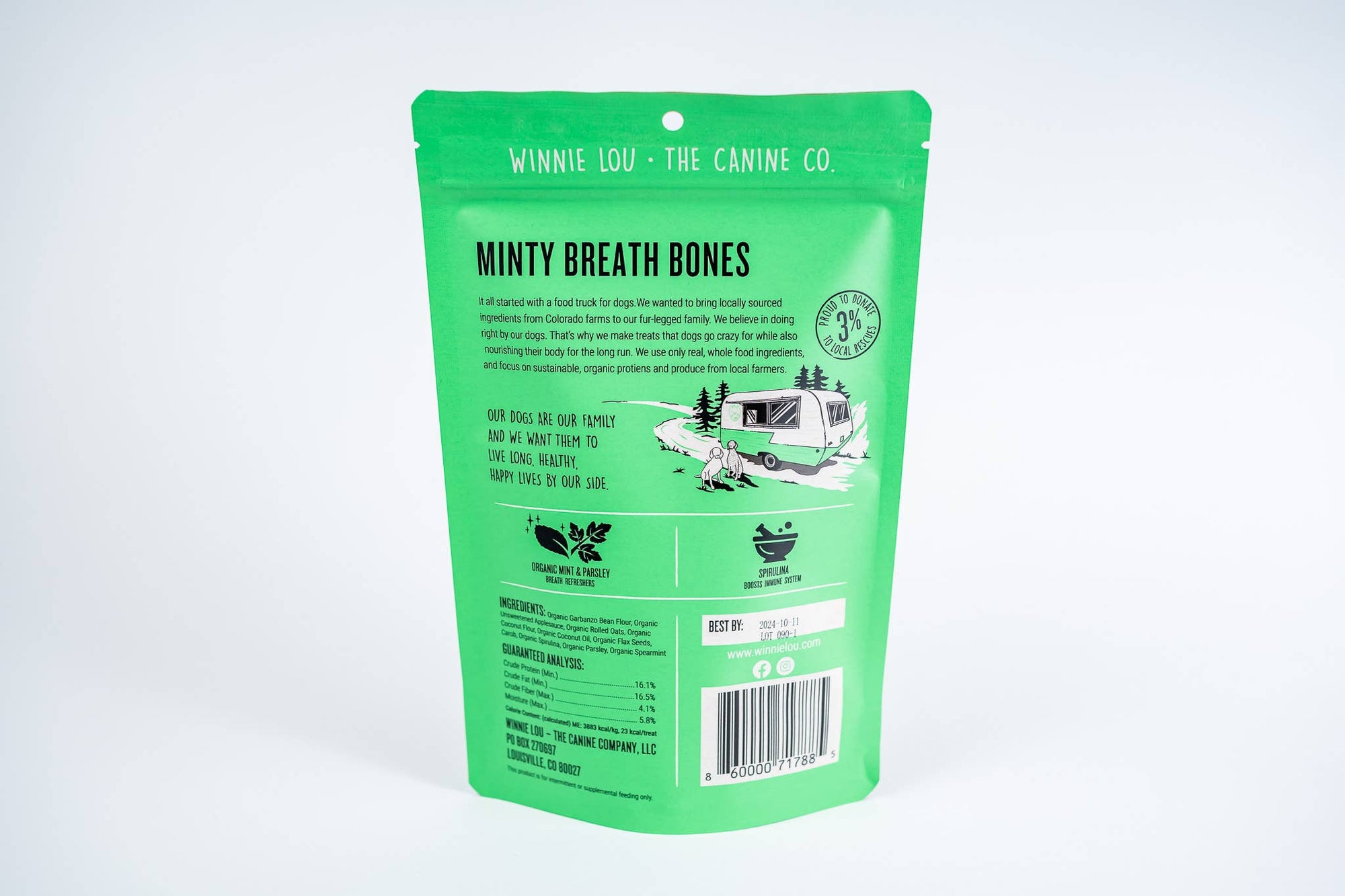 Winnie Lou - Minty Breath Bones