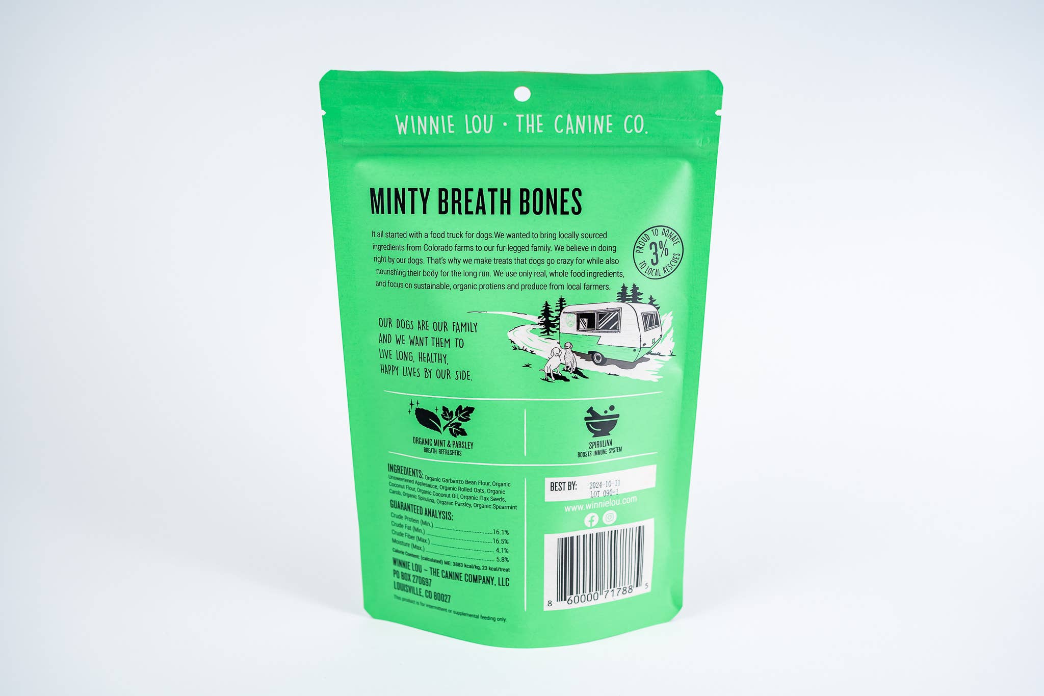 Winnie Lou - Minty Breath Bones