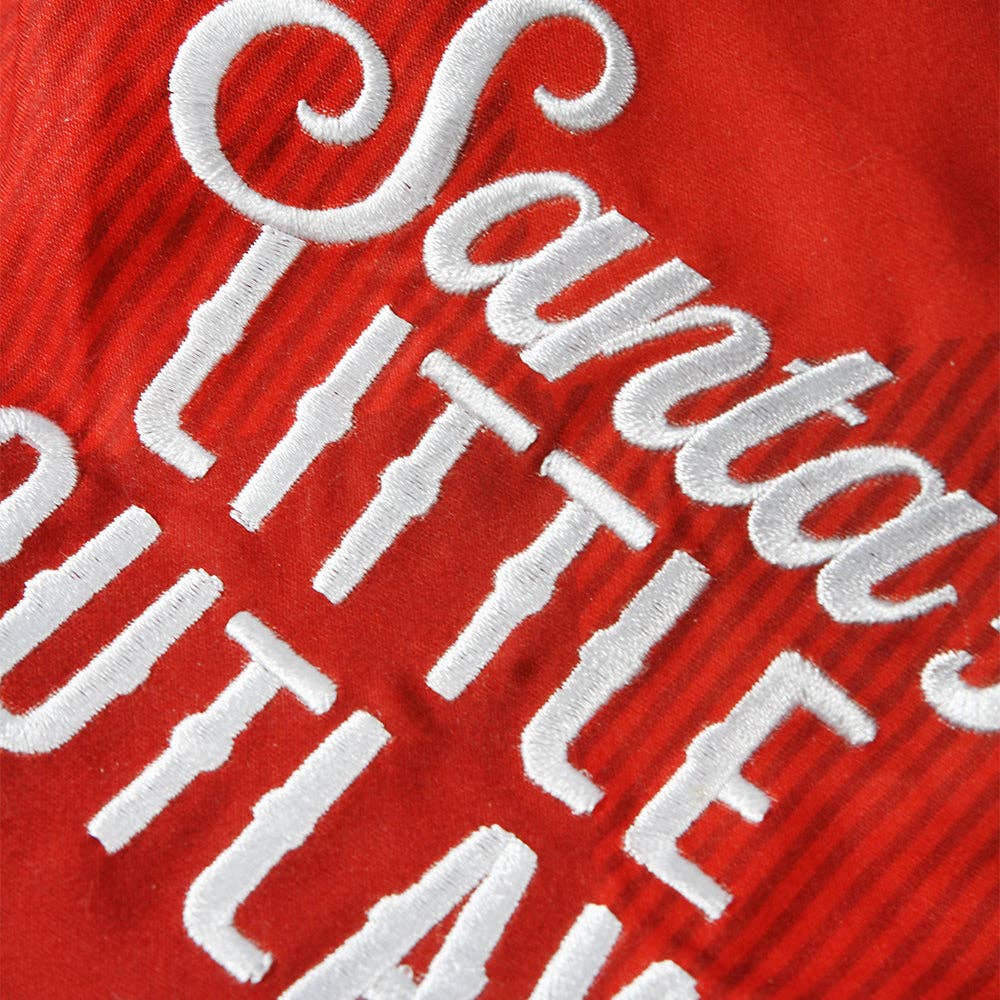 Grounds & Hounds Coffee Co. - Howdy Santa Reversible Embroidered Bandana
