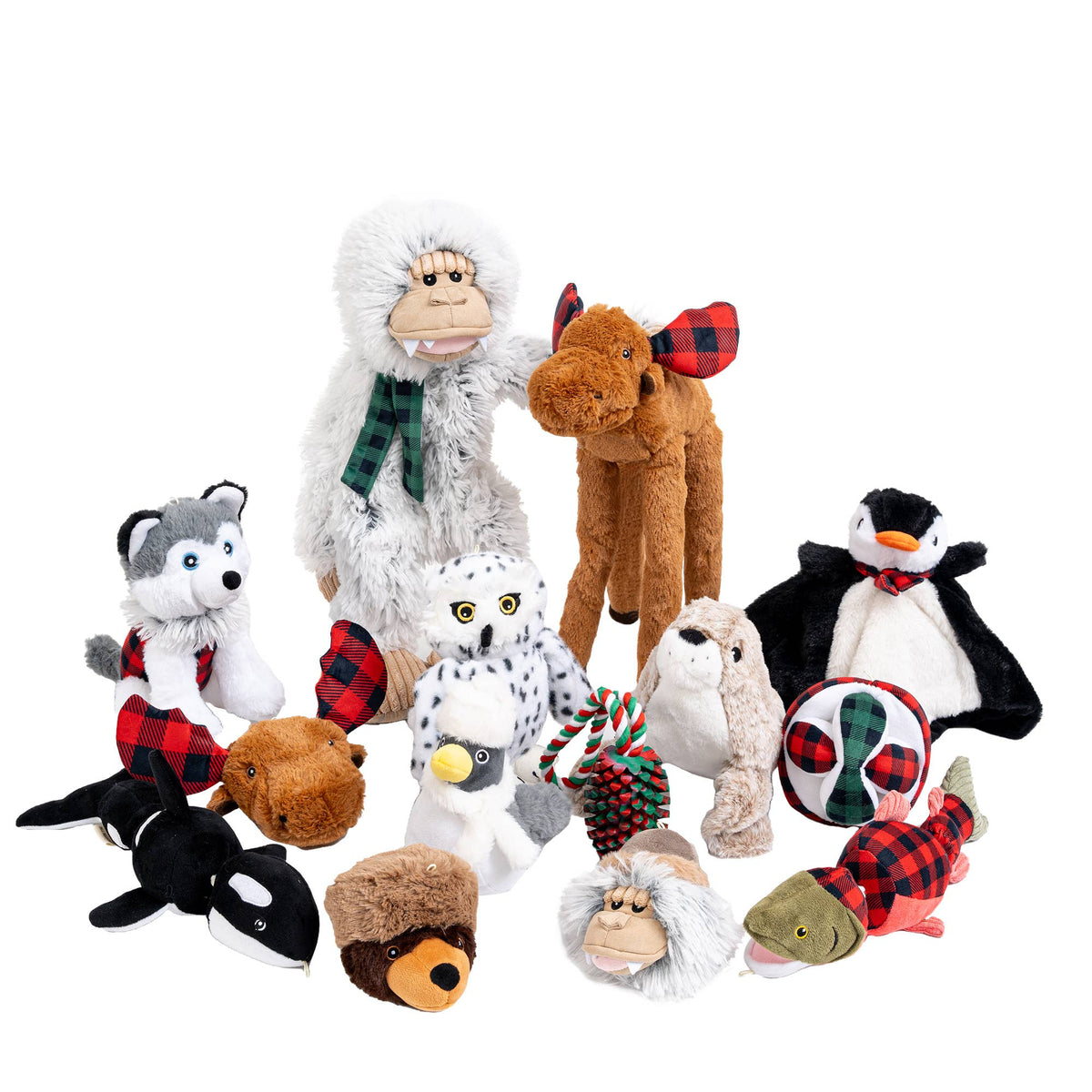 Tall Tails | Penguin Comfort Blanket Dog Toy