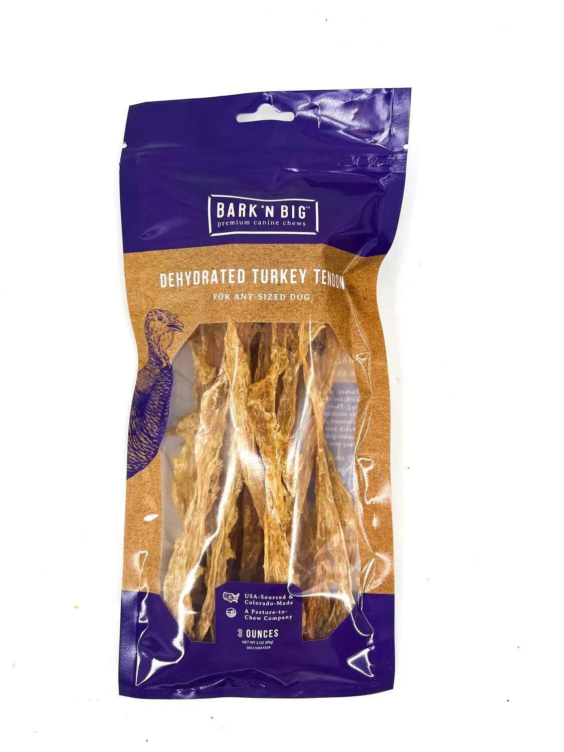 Bark n' Beg Turkey Tendon "Chew Bar"