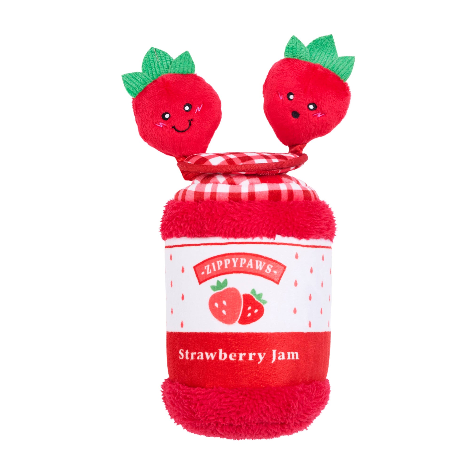 ZippyPaws - Bungee Burrow - Strawberry Jam Jar