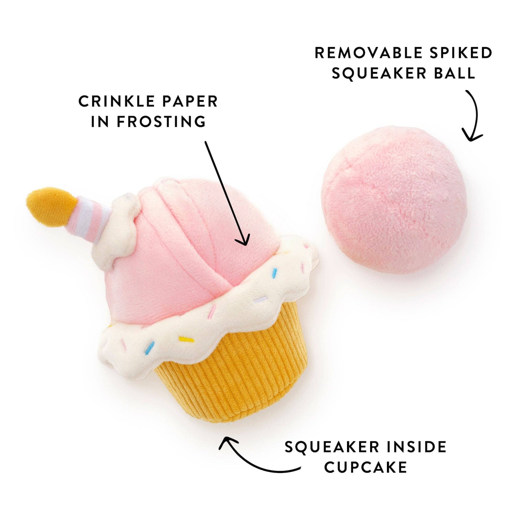 The Foggy Dog - Cupcake Interactive 2-in-1 Bounce Dog Toy