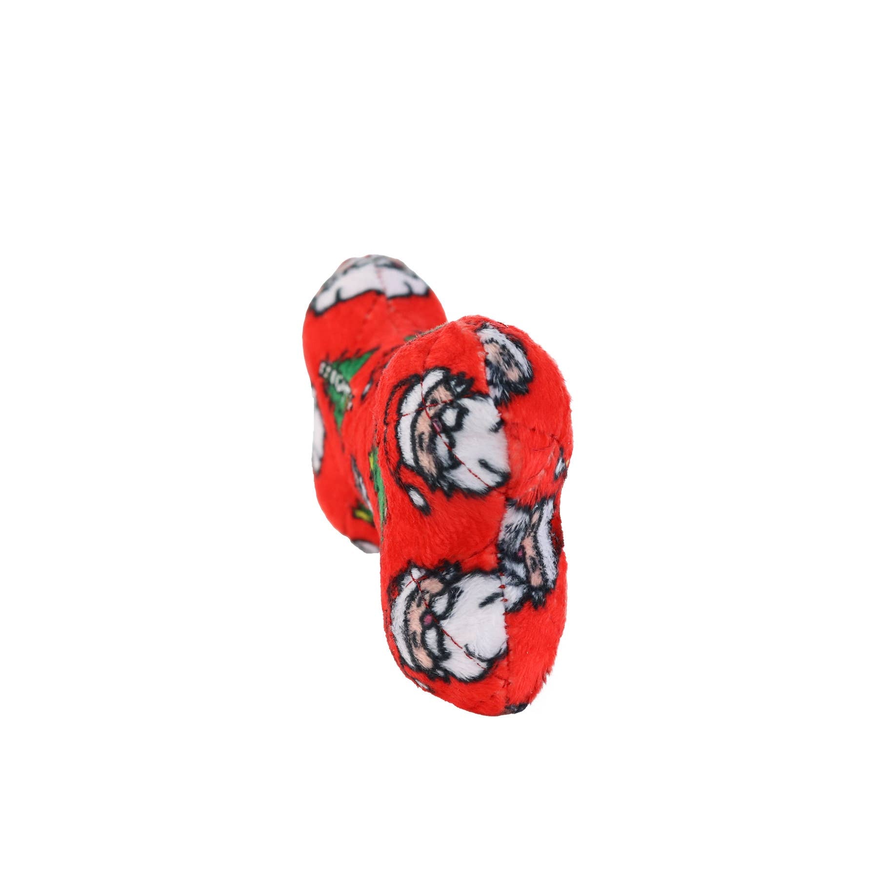 Tuffy Dog Toys - VIP Products - Mighty Bone- Medium Christmas Squeaky Dog Toy, No Stuffing