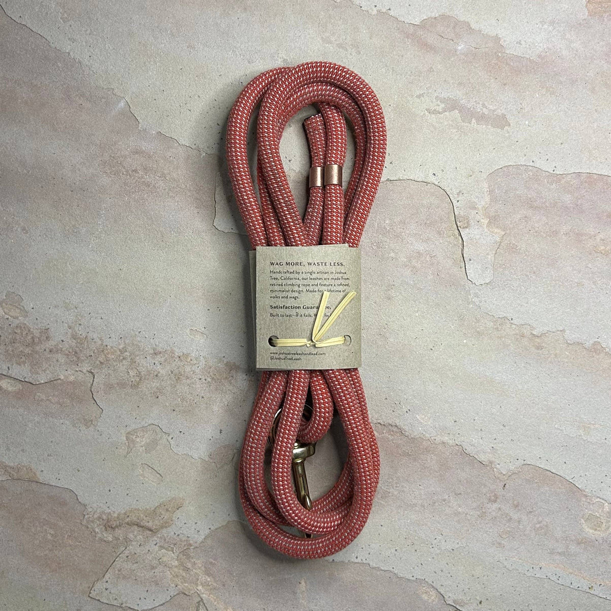 Joshua Tree Leash & Lead - Red Chili